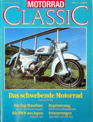 Deckblatt Motorrad Classic (01/1990)